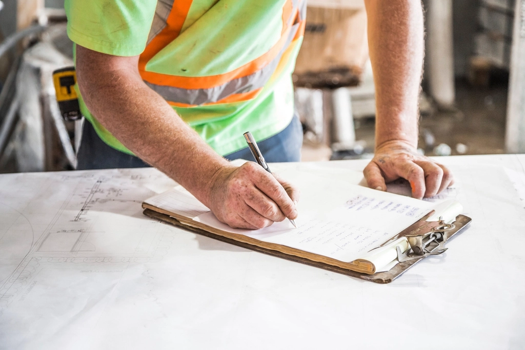 Team on site or craftsmanship detail
